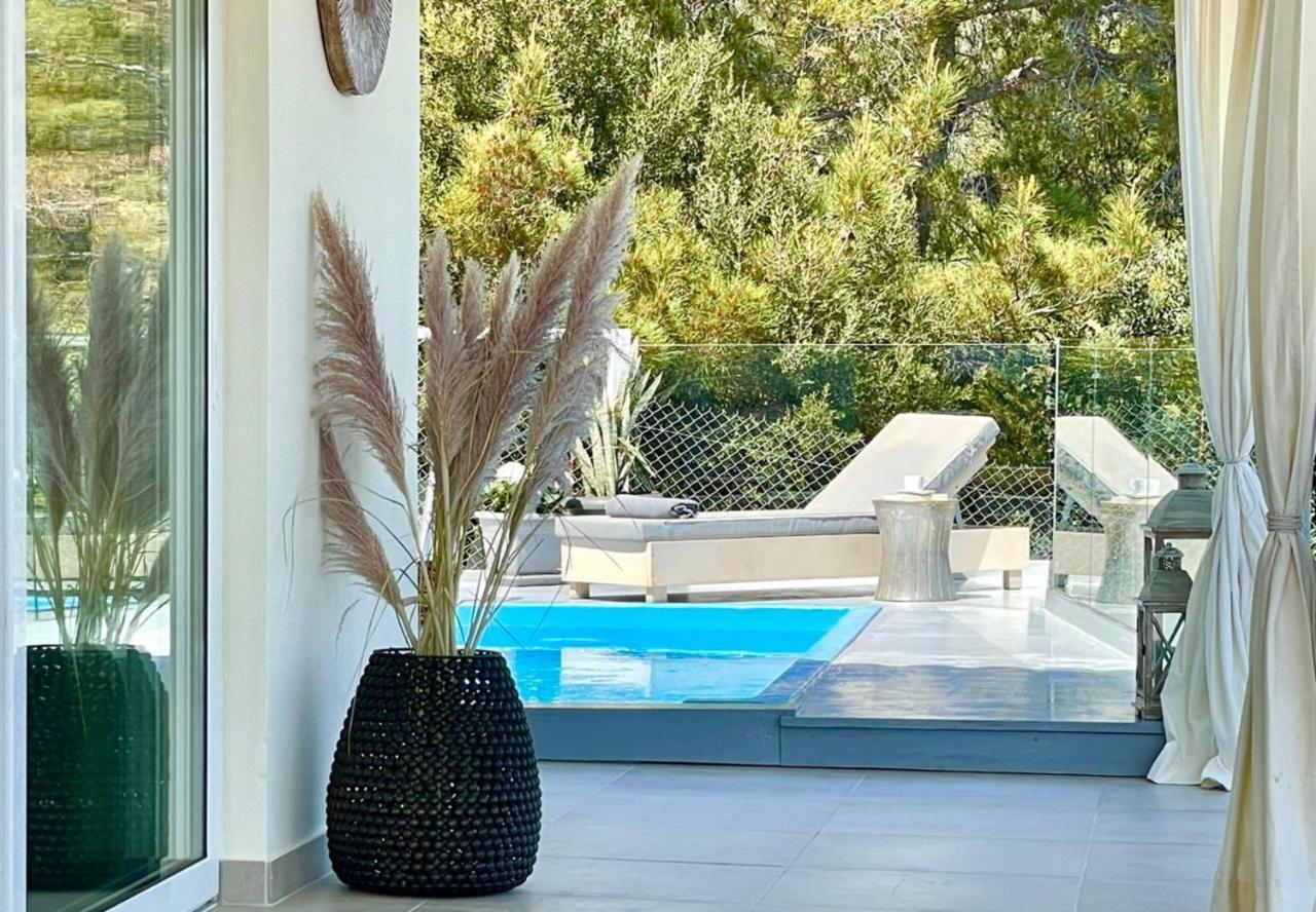 Olive Green Villa Heated Pool アイオス・ニコラオス エクステリア 写真