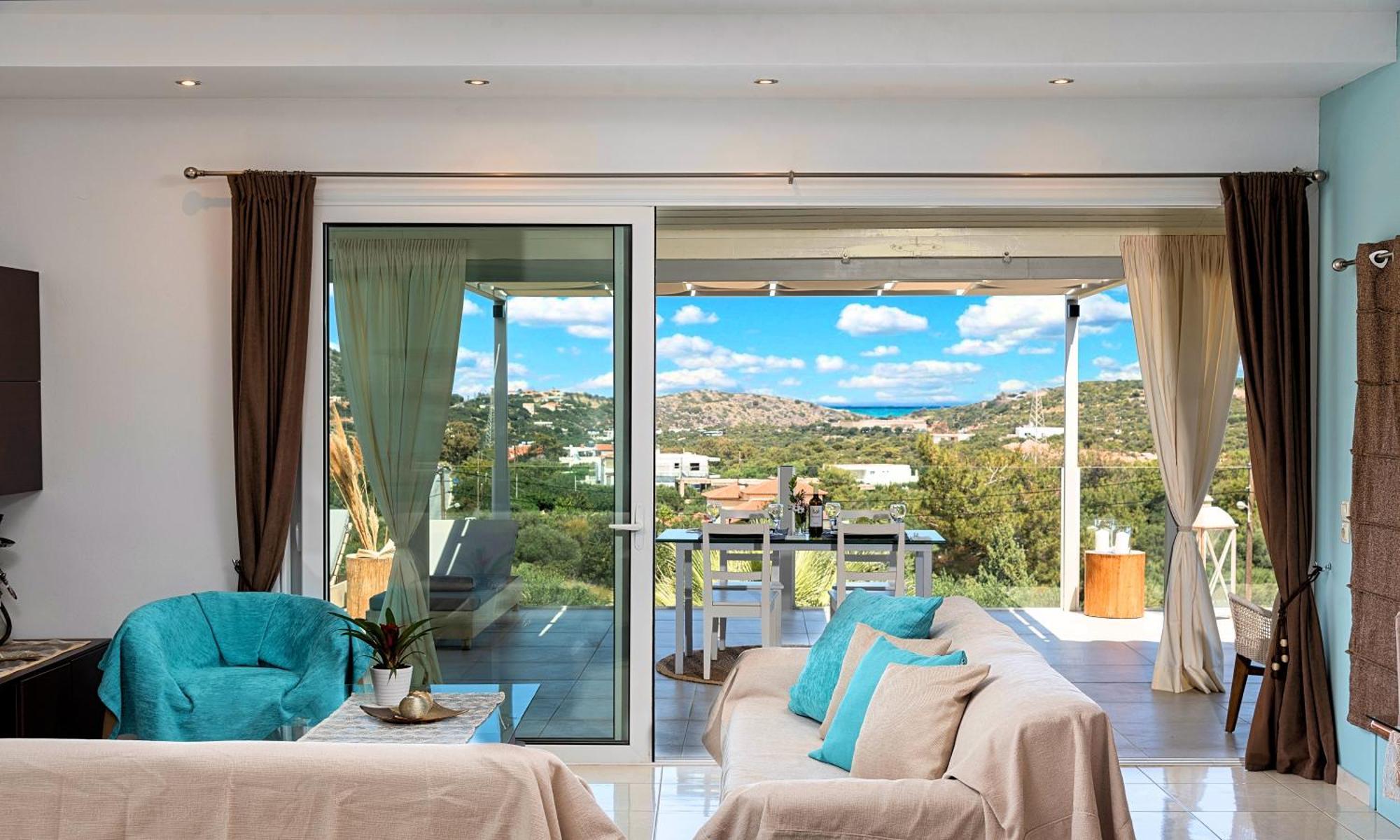 Olive Green Villa Heated Pool アイオス・ニコラオス エクステリア 写真
